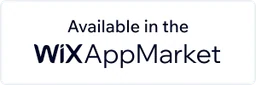 Available in the Wix App Market